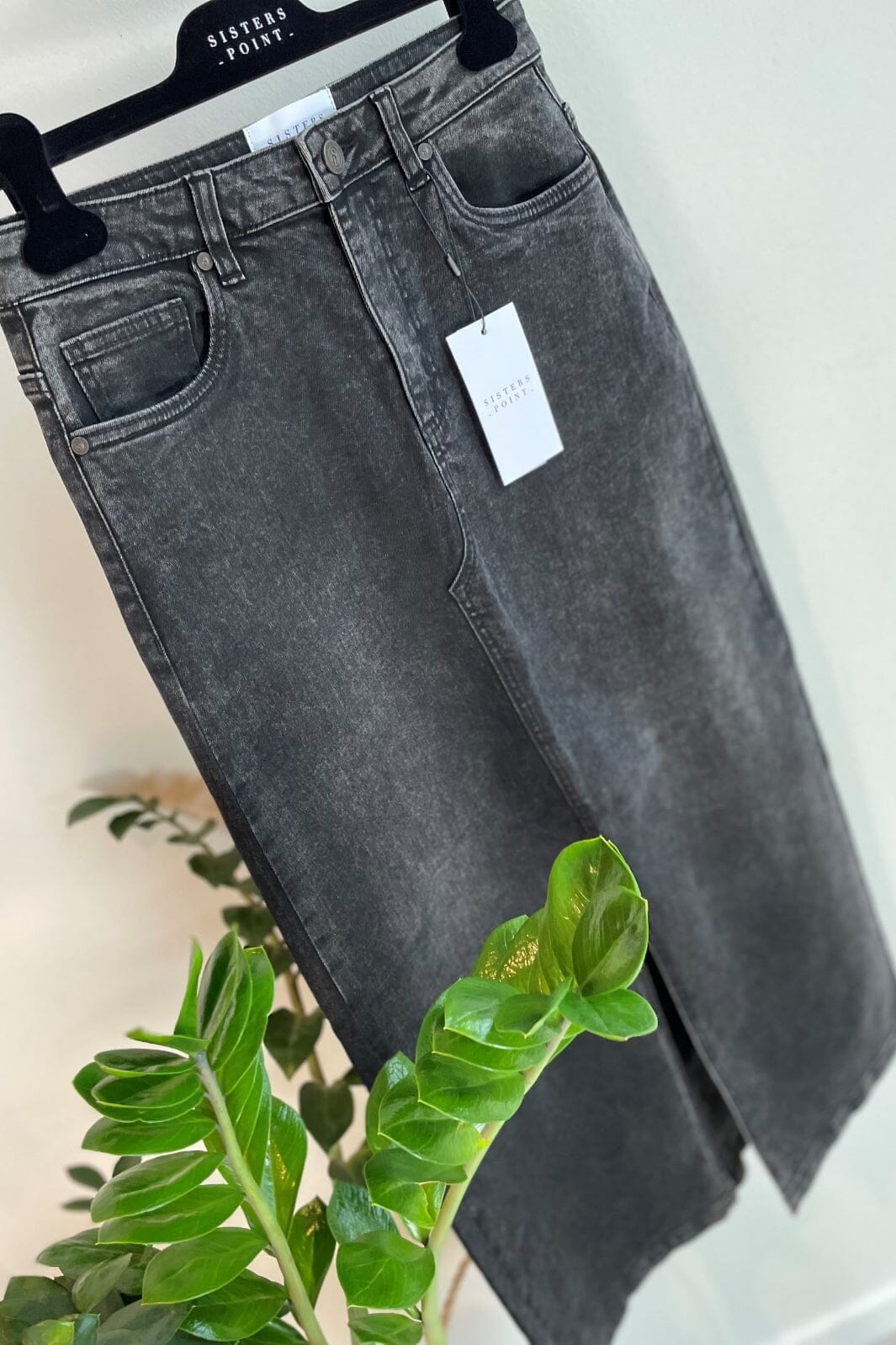 Forudbestilling - Sisters Point - Olia-L.Sk - 059 D. Grey Wash Nederdele