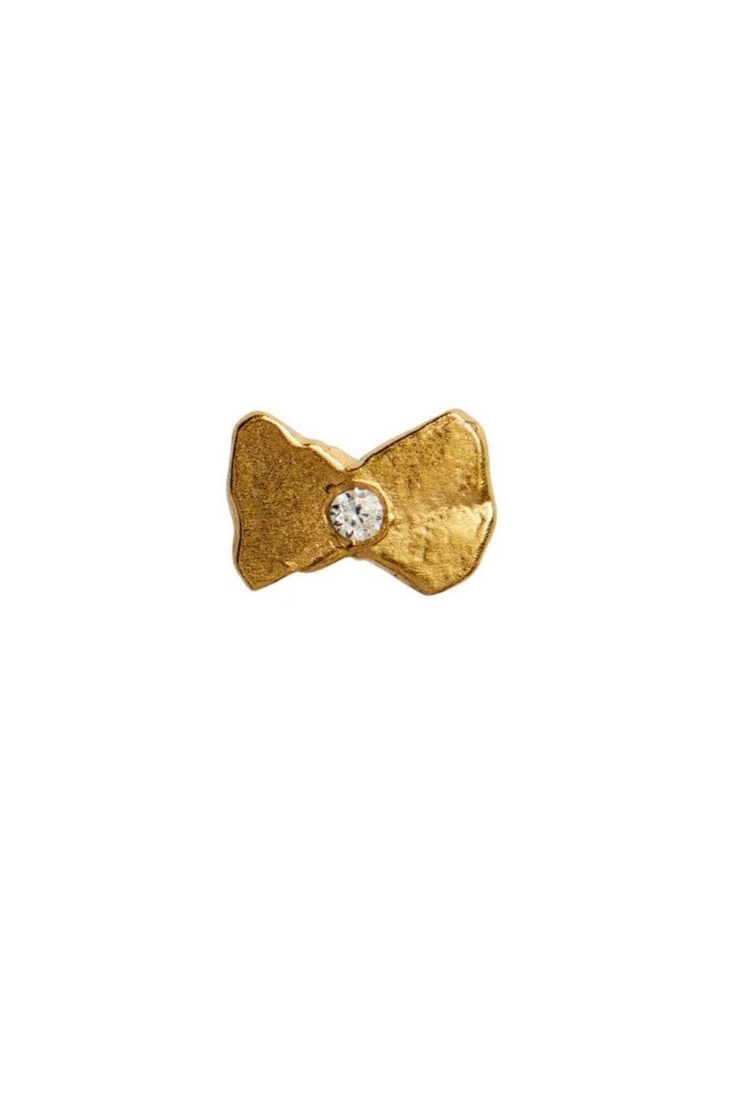 Stine A - Tres Petit Bow Earring - Single - 1356-02-S