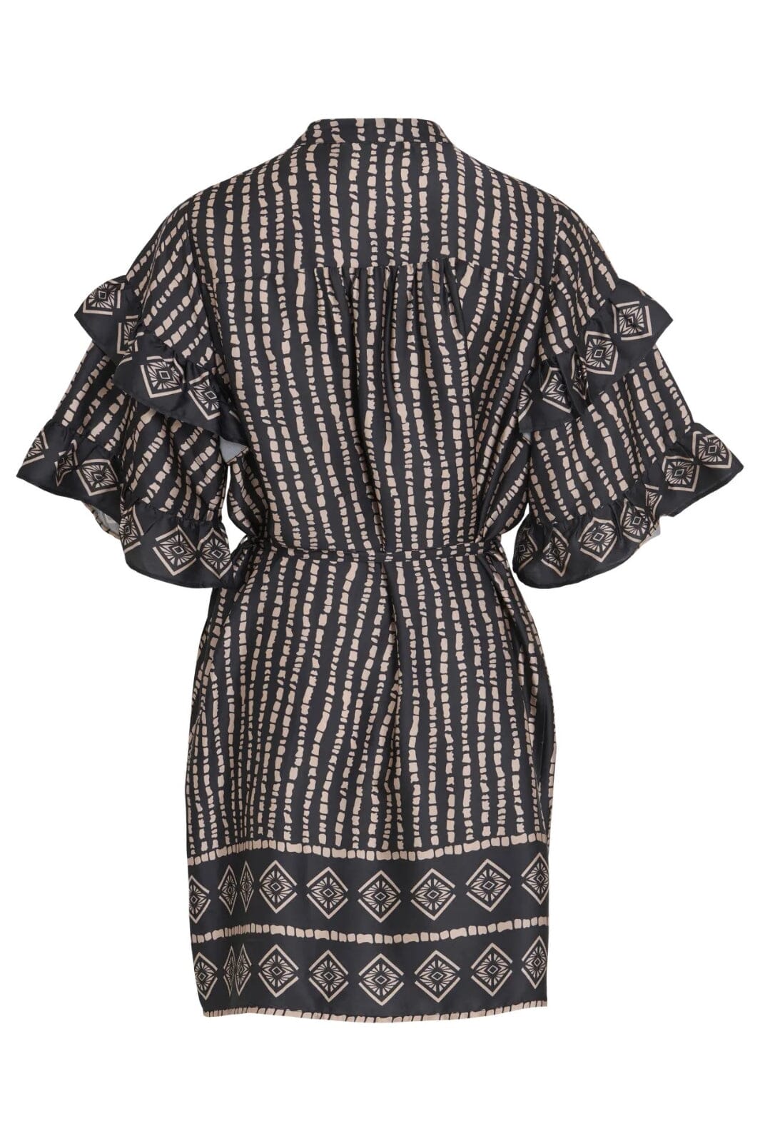 Forudbestilling - Vila - Vikavas 2/4 Frill Dress - 4927928 Black Nomad