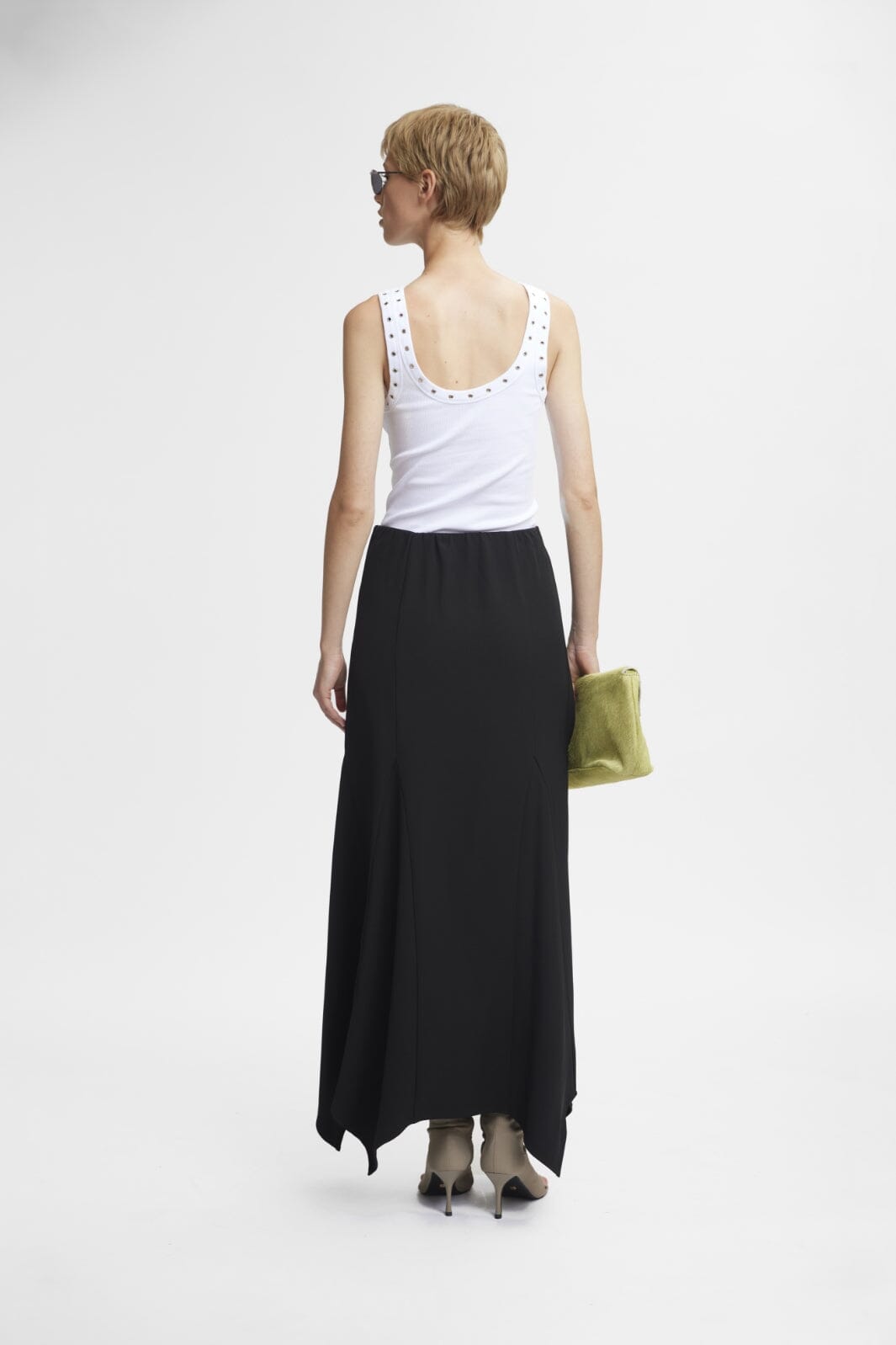 Gestuz - DrewGZ eyelet tank top - Bright White