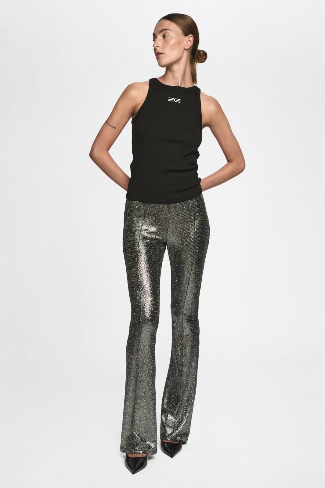 Gestuz - DrewGZ sl logo tank - Black