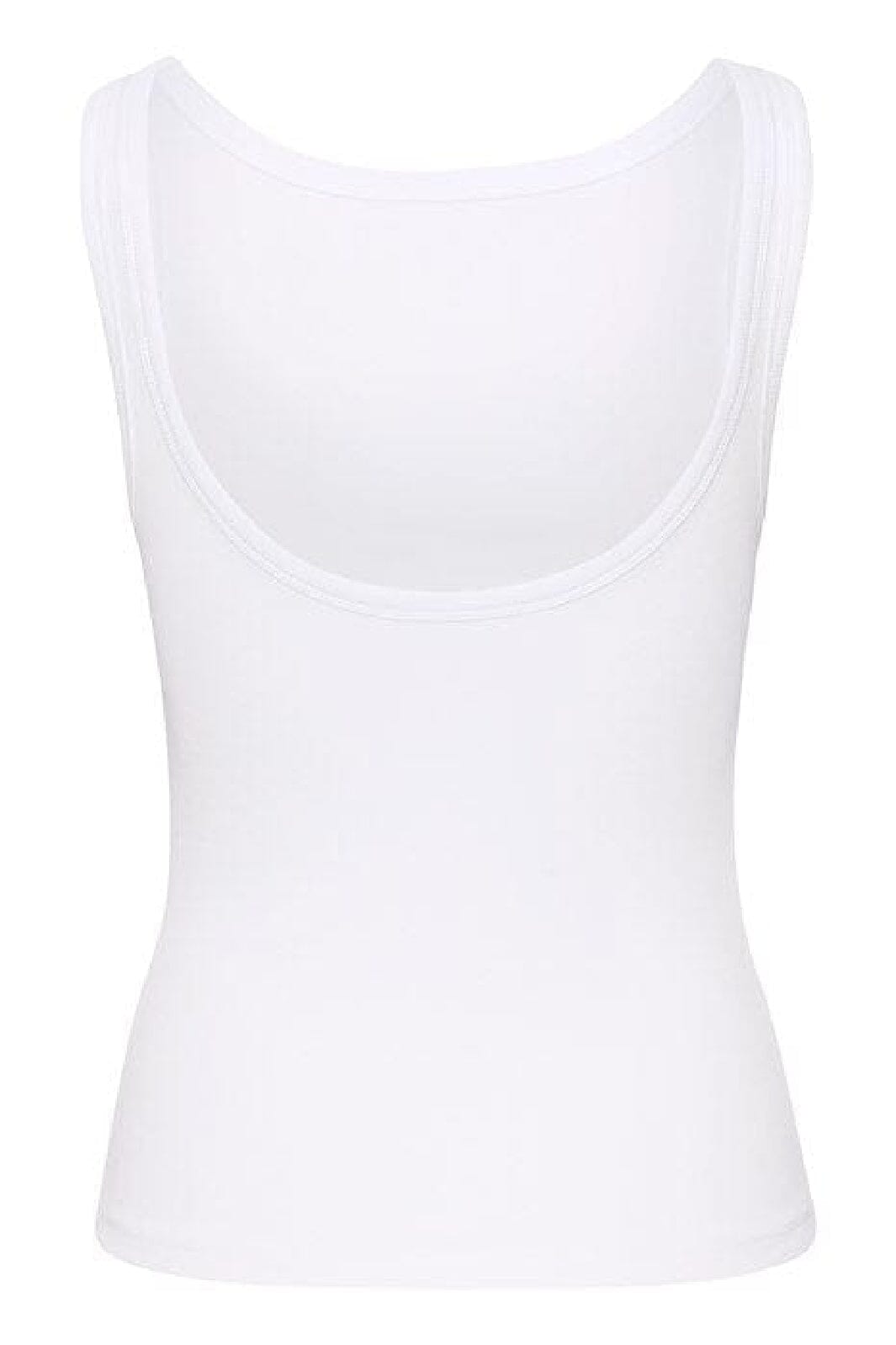 Gestuz - DrewGZ sl reversible top NOOS - Bright White Toppe