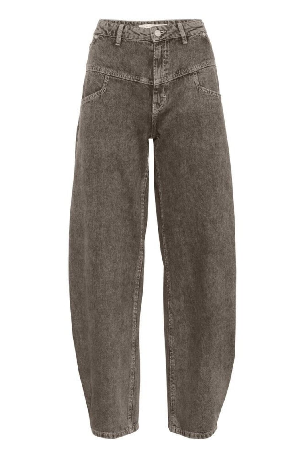 Gestuz - Gzjosie Barrel Jeans 10910303 - 107905 - Greige Denim Wash