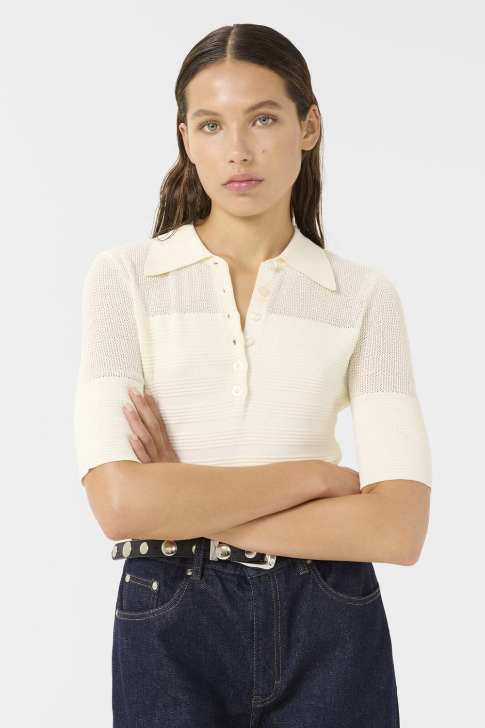 Gestuz - Gzmagny Top 10910514 - 110103 - Egret Toppe