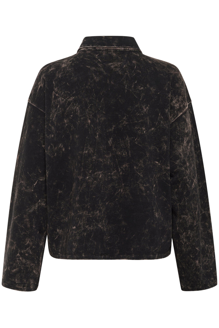 Gestuz - Gzneia Polo 10910662 - 108377 - Black Brown Washed Skjorter