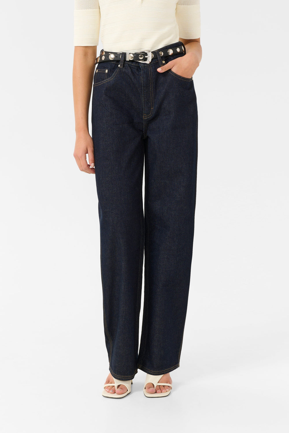 Gestuz - Gzsummer Wide Jeans 10910391 - 107896 - Unwashed Denim Jeans