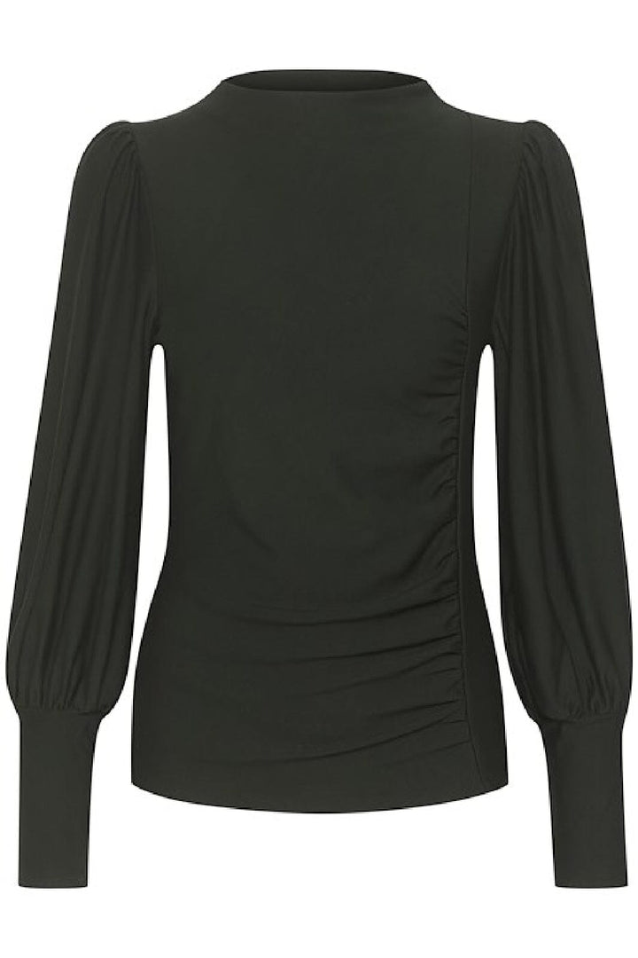 Gestuz - Rifagz Puff Blouse - 195708 Jet Set