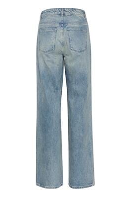 Gestuz - ZorahGZ MW jeans - Mid blue washed Jeans