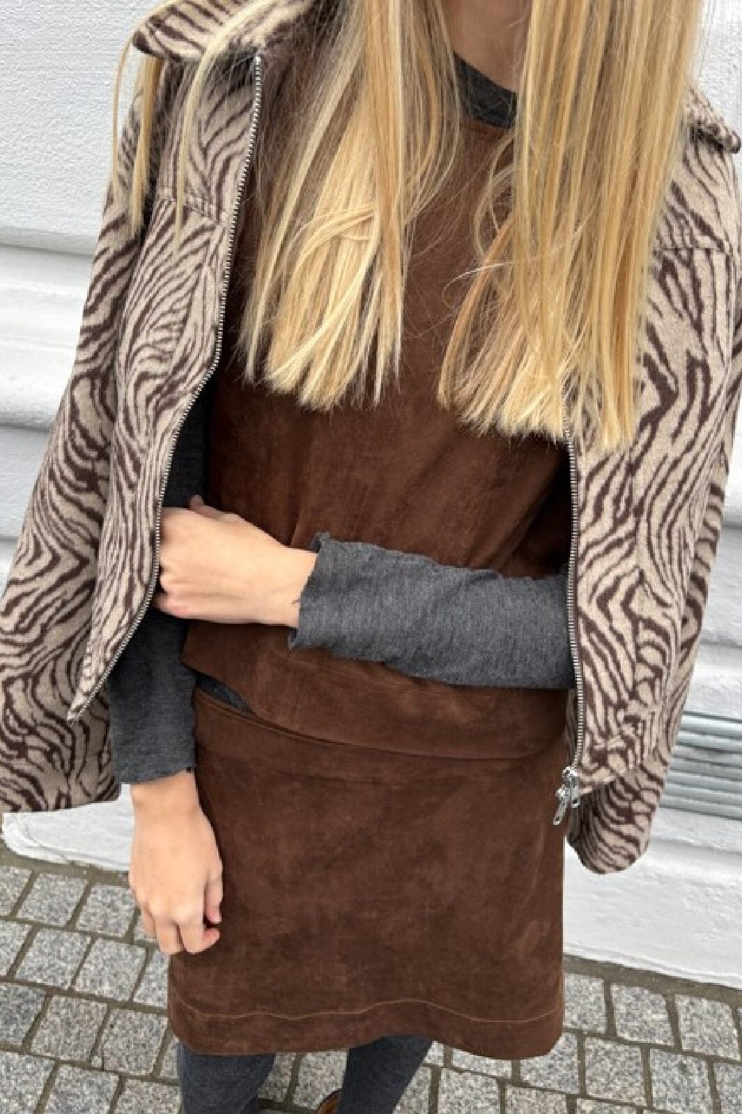 Global Funk - Anbella-G 74160544 - P93 Dark Brown Nederdele