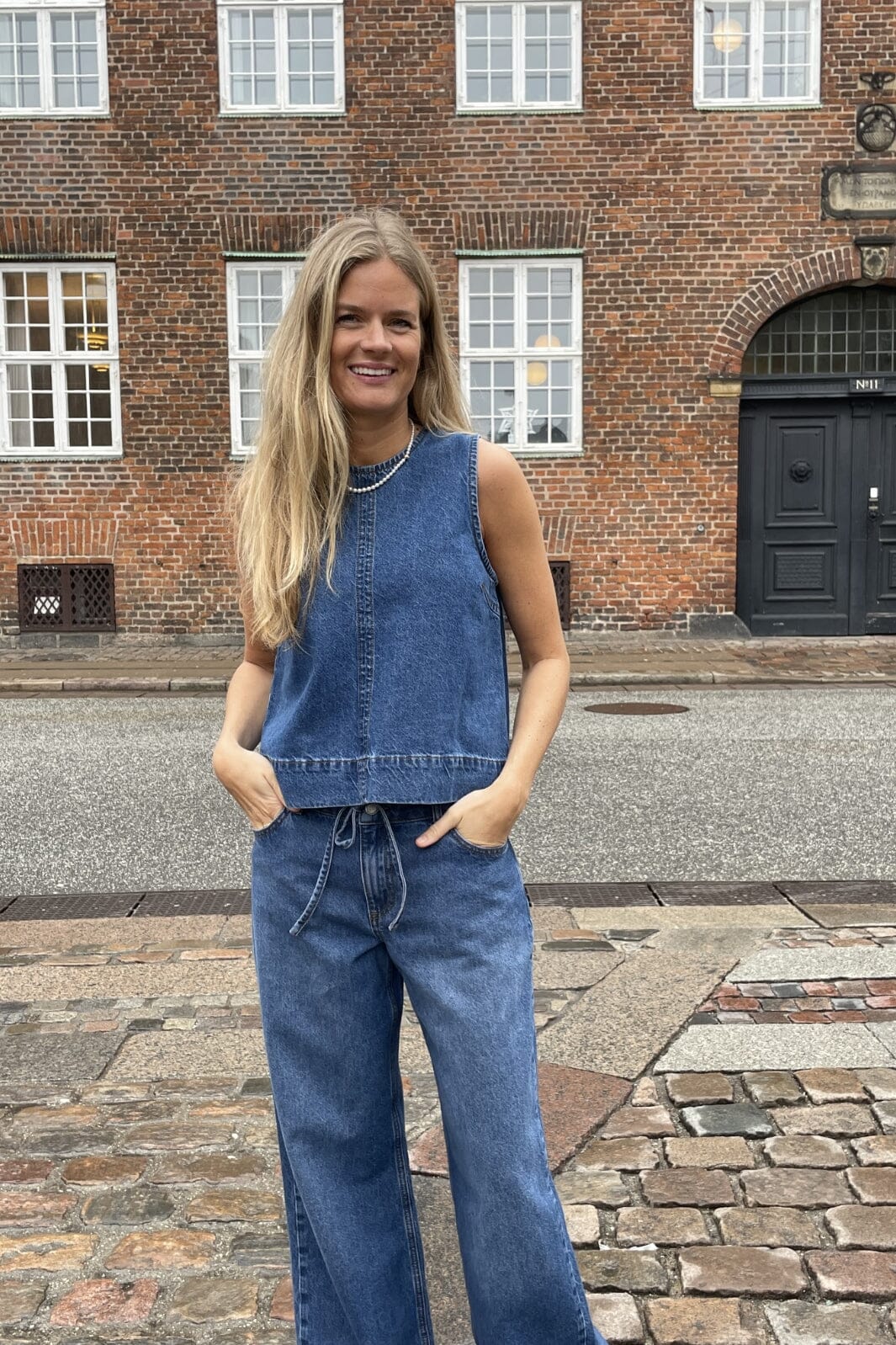 Global Funk - Rihne-G - P32 Vintage Blue Wash Skjorter