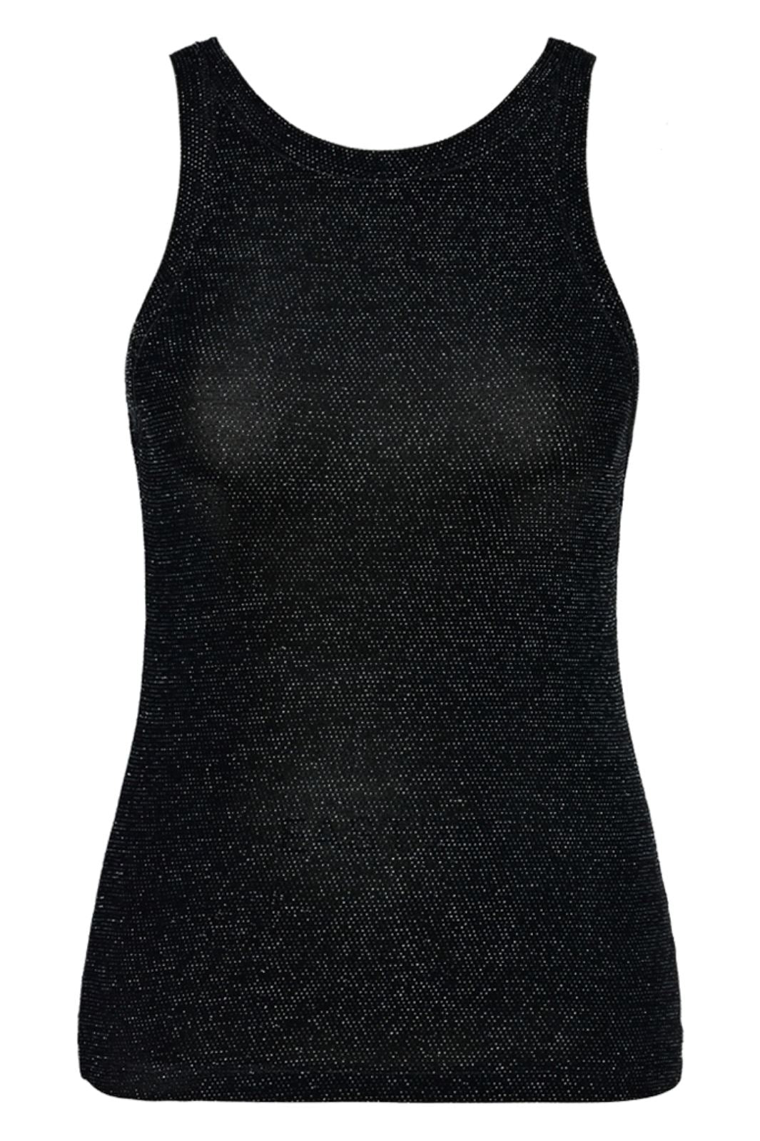 Gossia - Adiego Top - Black Silver Toppe