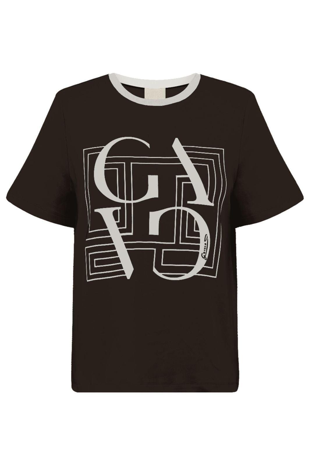 Gossia - Basgo Tee G2850 - Chocolate T-shirts