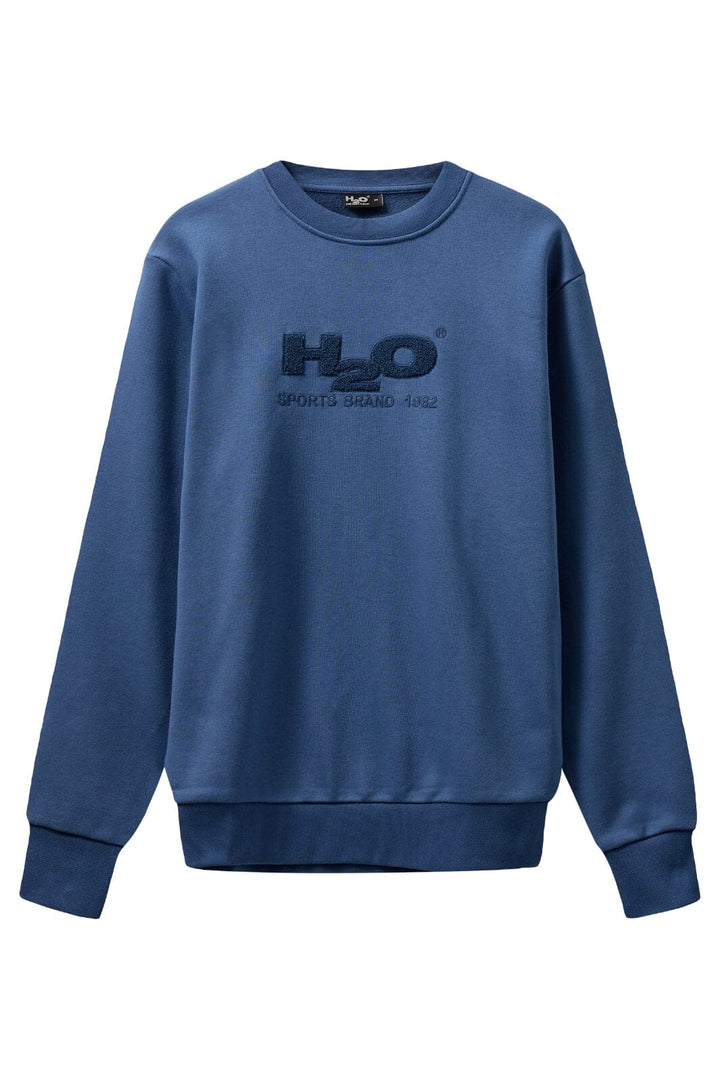 H2O - Logo Sweat O'Neck - 2506 Indigo Blue