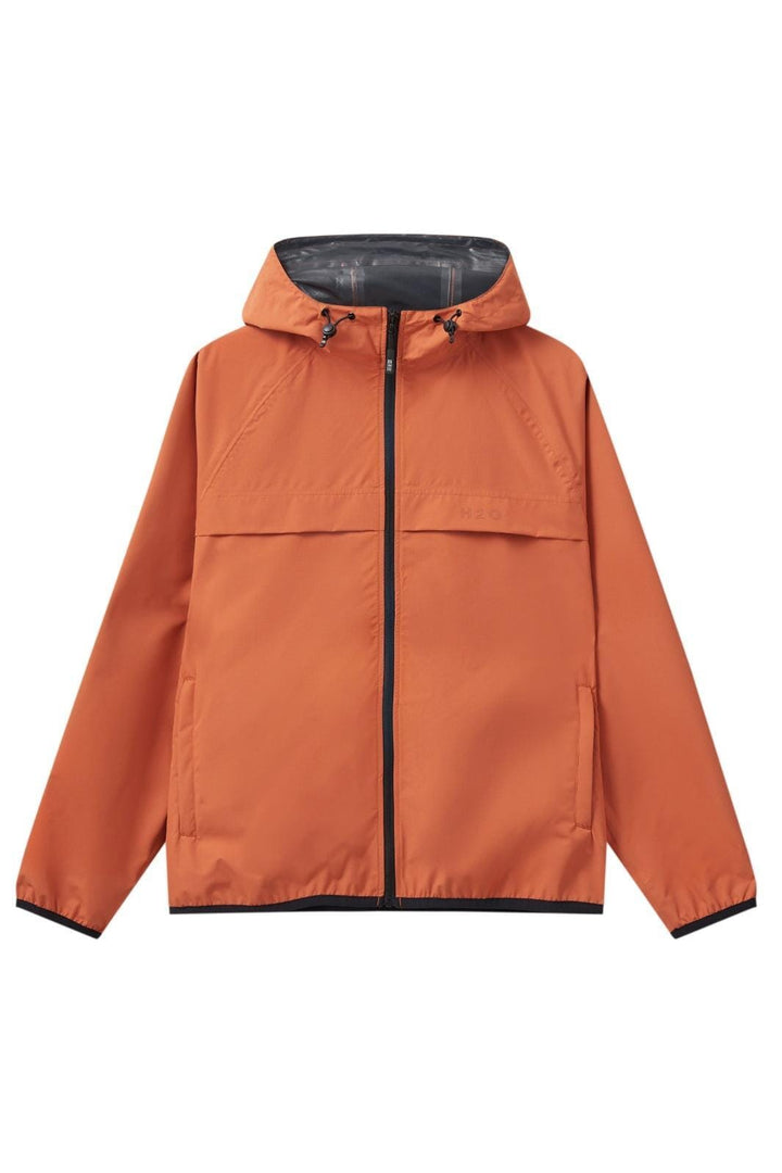 H2O - Rømø Lw Rain Jacket Packable - 2047 Autumn Leaf