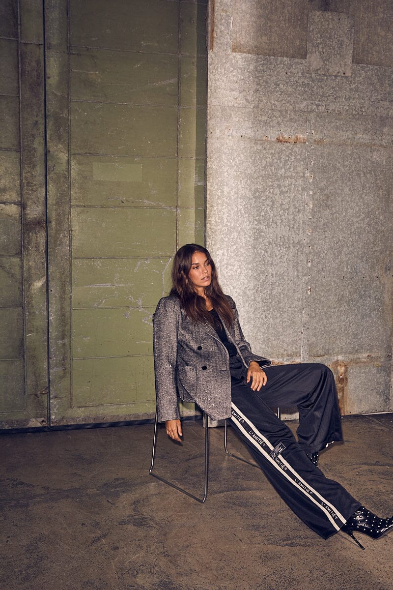 Haute L'Amitié - Baggy Days Track Pant HL10360 - Black Bukser