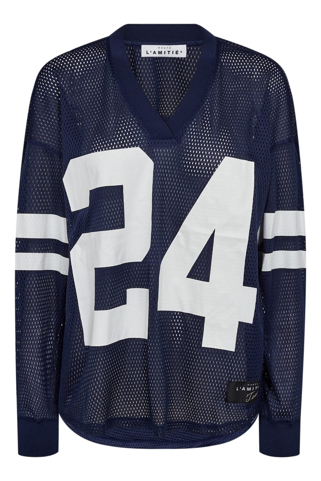 Haute L'Amitié - Drift Number Ls Tee HL10287 - Navy T-shirts