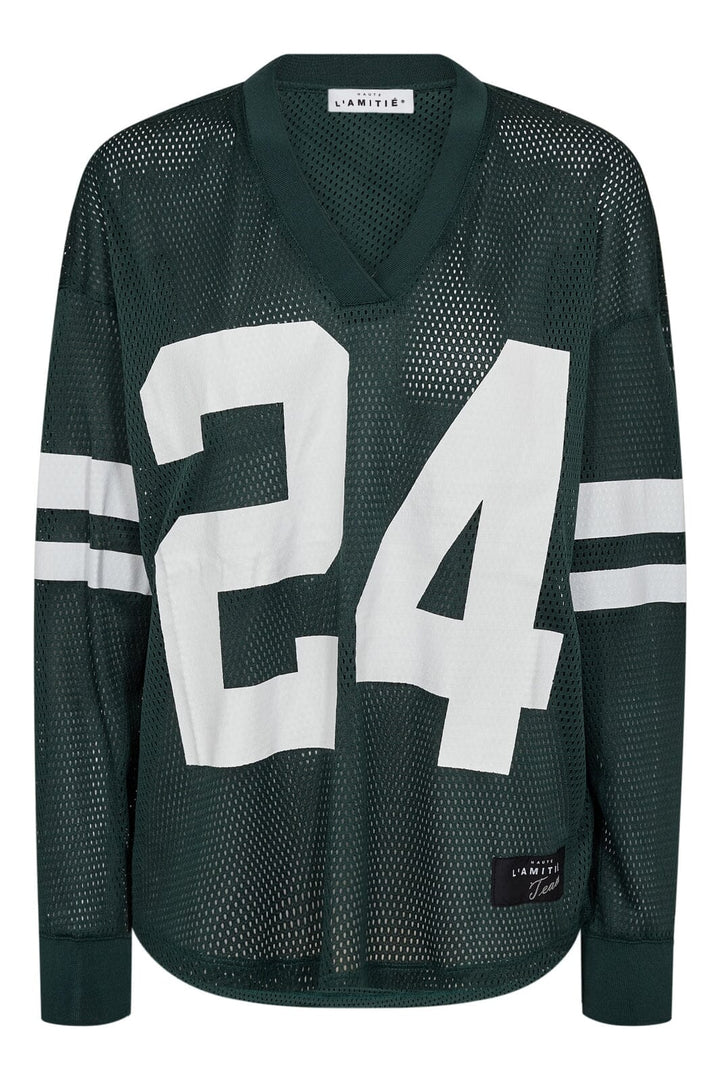 Haute L'Amitié - Drift Number Ls Tee HL10287 - Sporty Green T-shirts