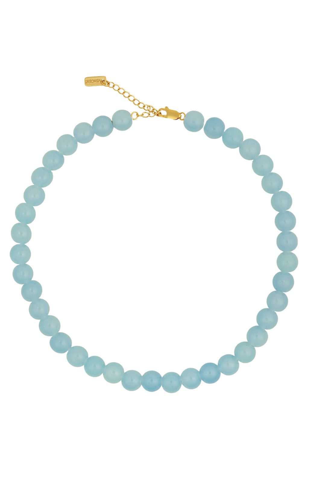 Vorbestellung - House Of Vincent - Candy Coral Lagoon M Necklace VJ233-UNG-B-M - Light Blue - Gilded