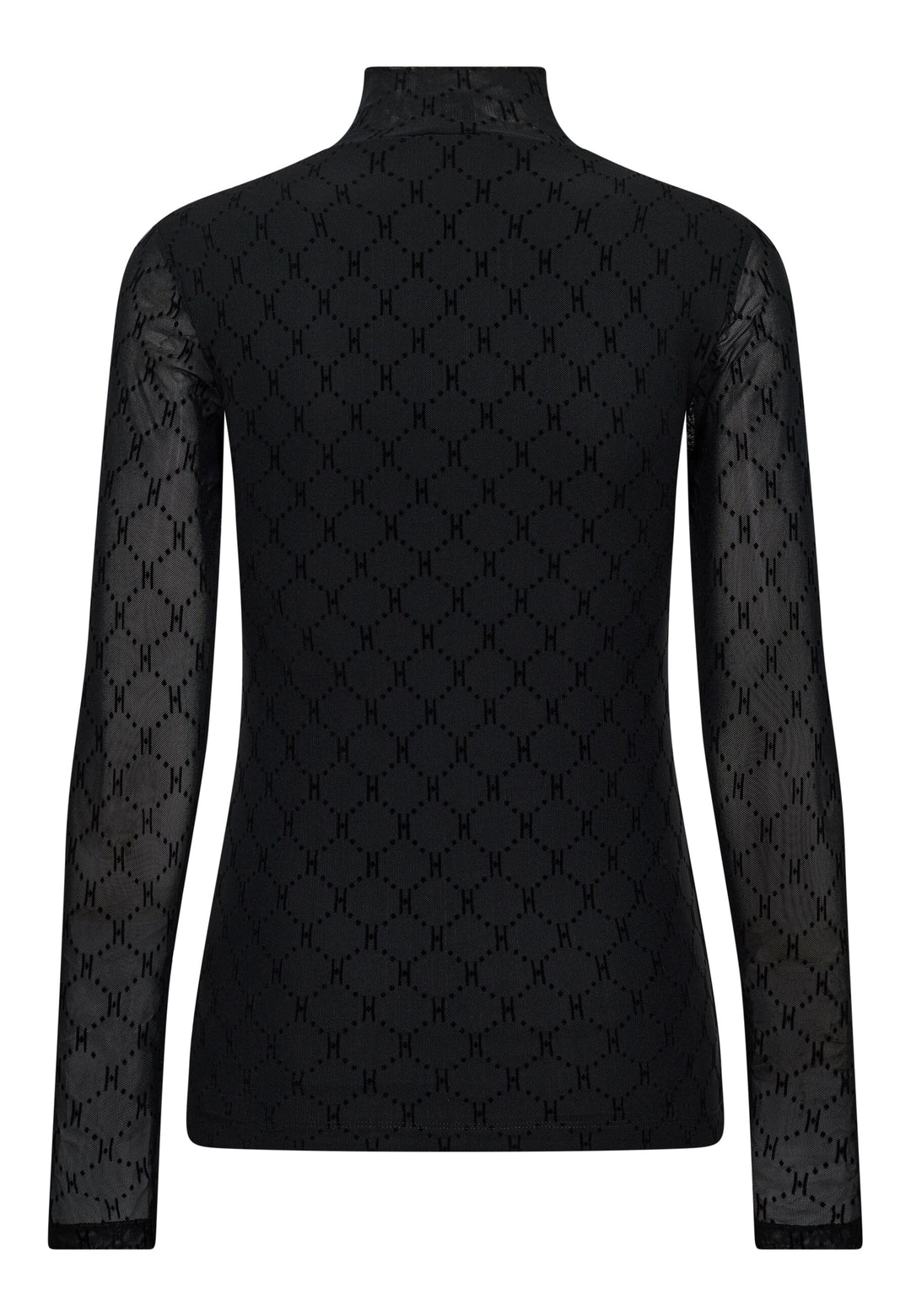 Hype The Detail - Mesh High Neck 300-15 - 9 - Black Toppe