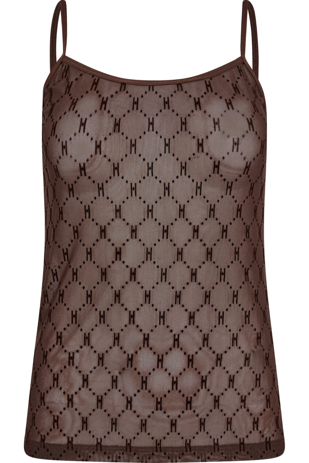 Hype The Detail - Mesh Singlet - Brun