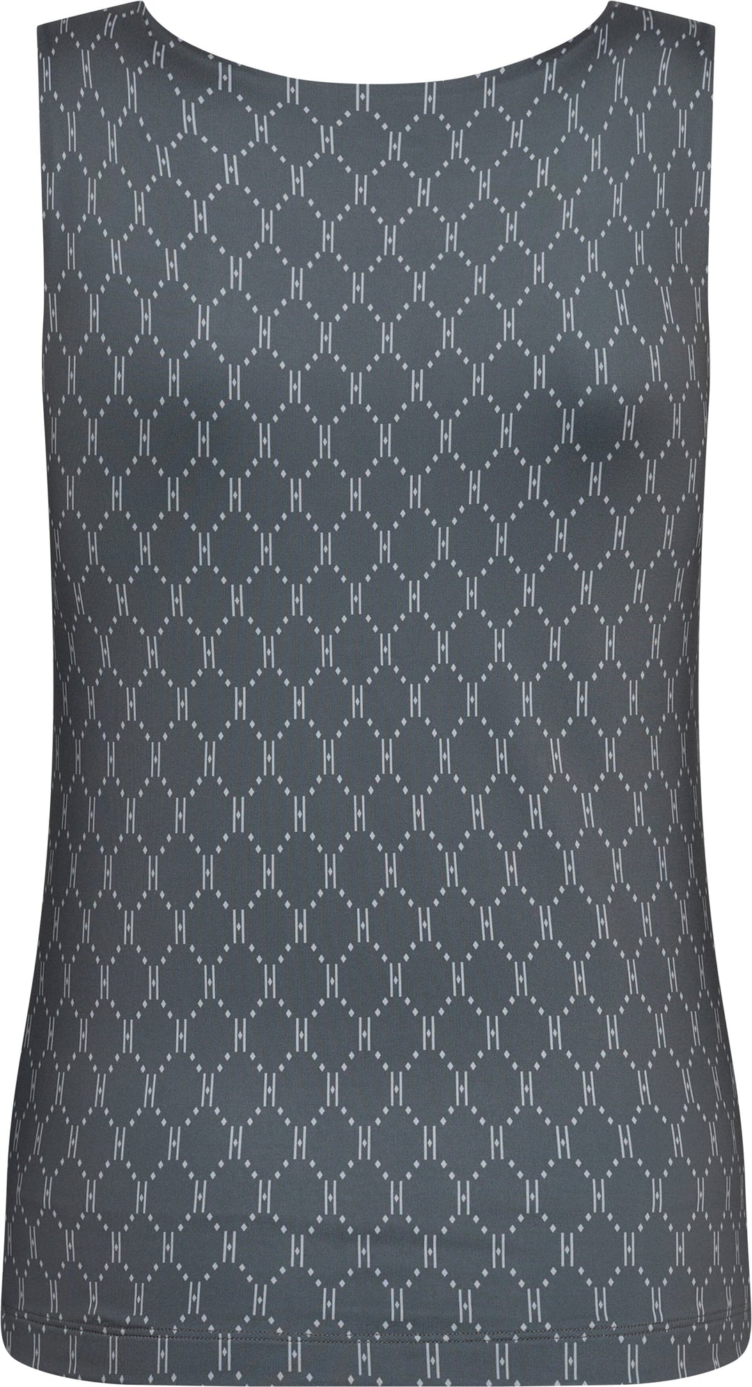 Hype The Detail - Printed Top 200-1 - 49 - Grå Toppe