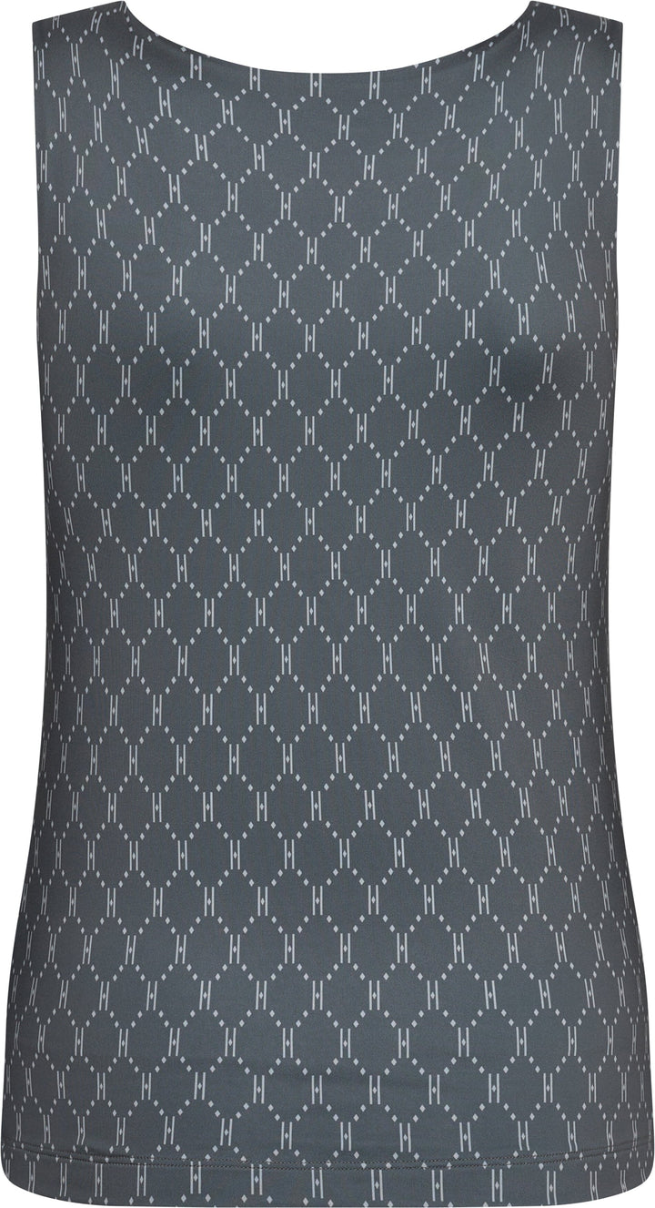 Hype The Detail - Printed Top 200-1 - 49 - Grå Toppe