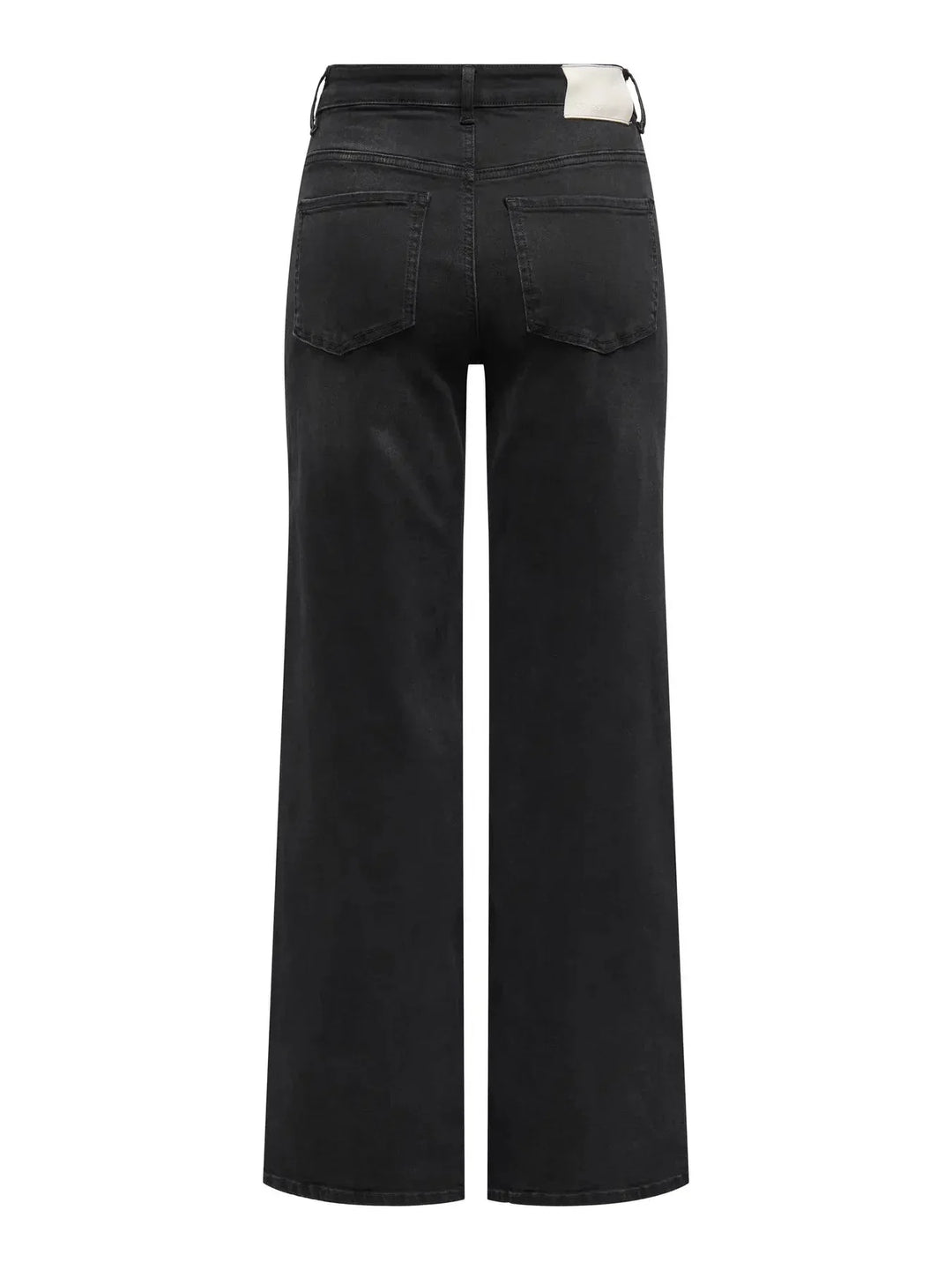 JDY - Jdyfelina-Fina Wide Blk Jeansdnm - 4775461 Black Denim Jeans