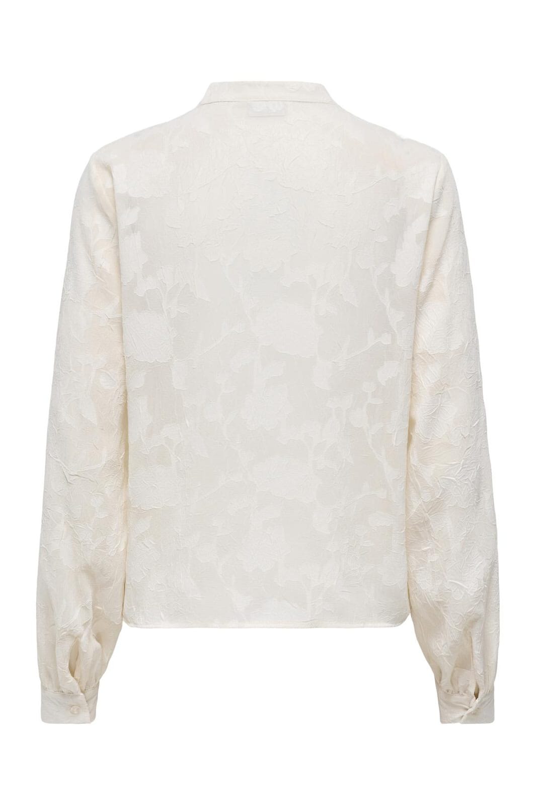 JDY - Jdygrace L/S V-Neck Shirt - 4846229 Whitecap Gray