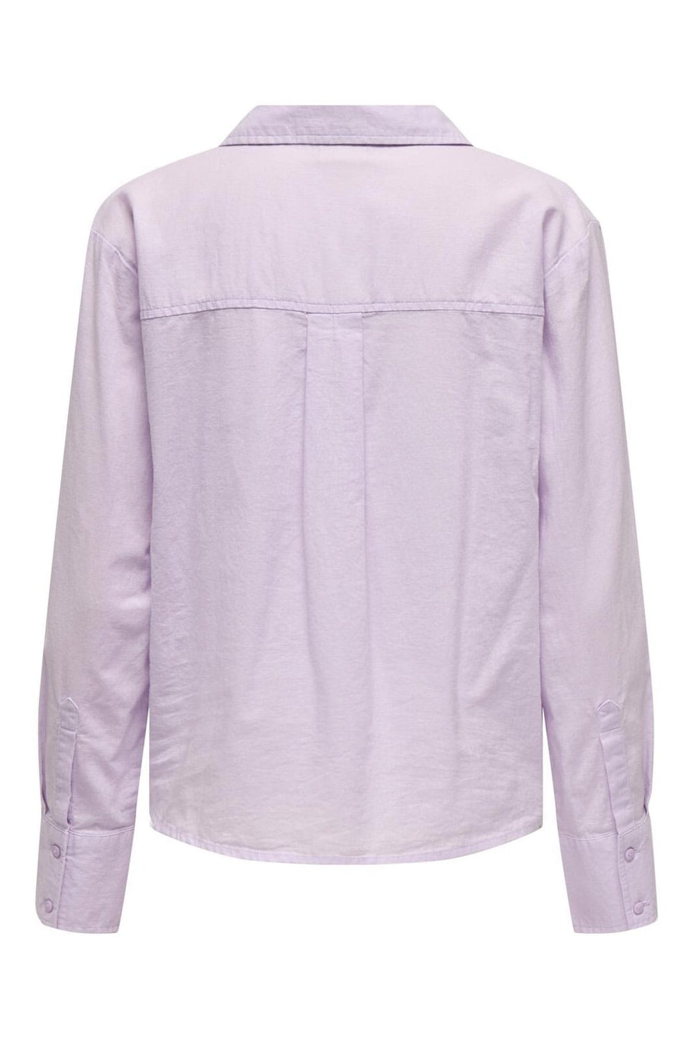 JDY - Jdymila L/S Loose Linen Shirt - 4744311 Orchid Bloom