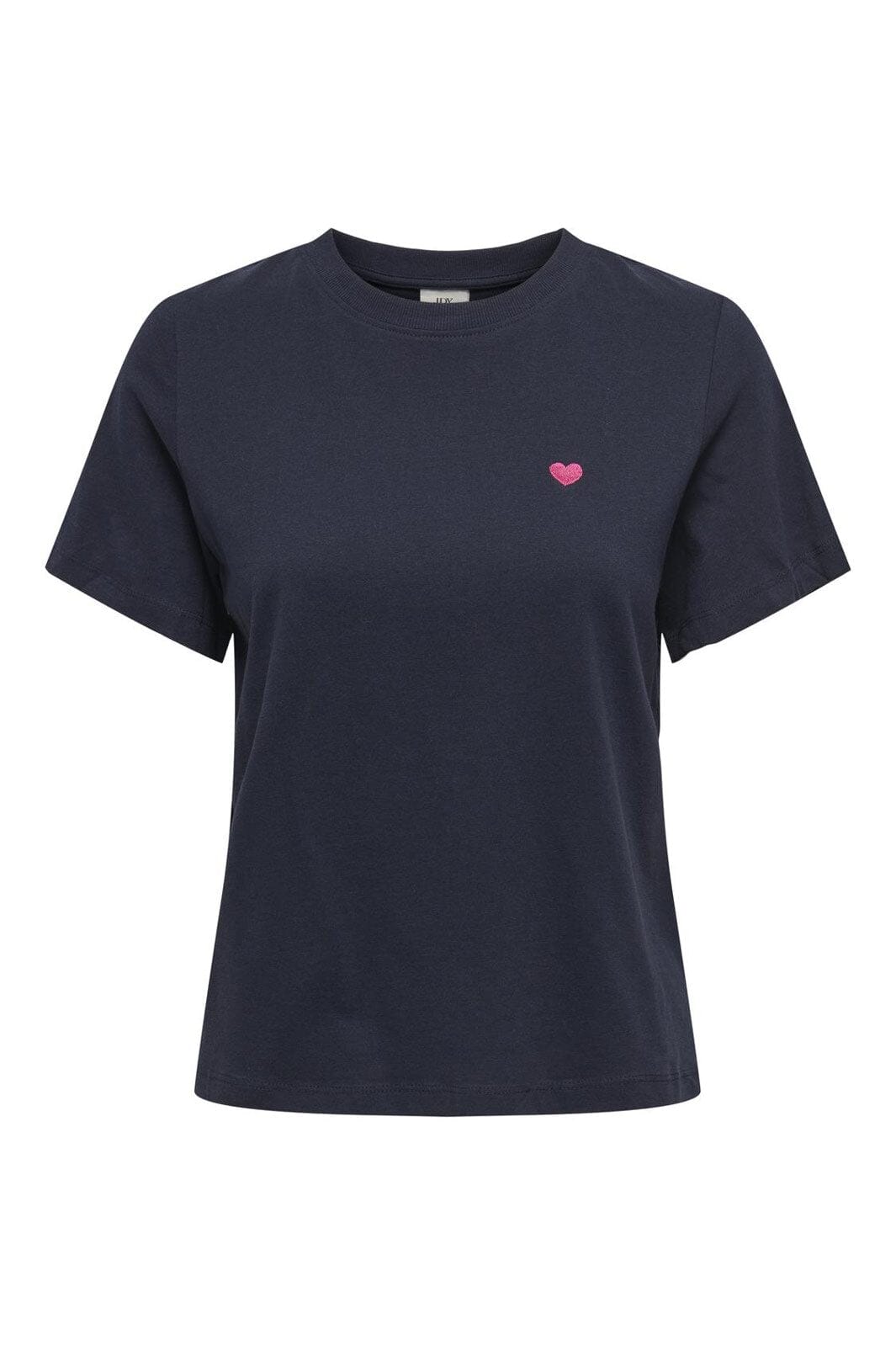 JDY - Jdypisa S/S Print Top - 4713682 Sky Captain Pink Peacock Heart