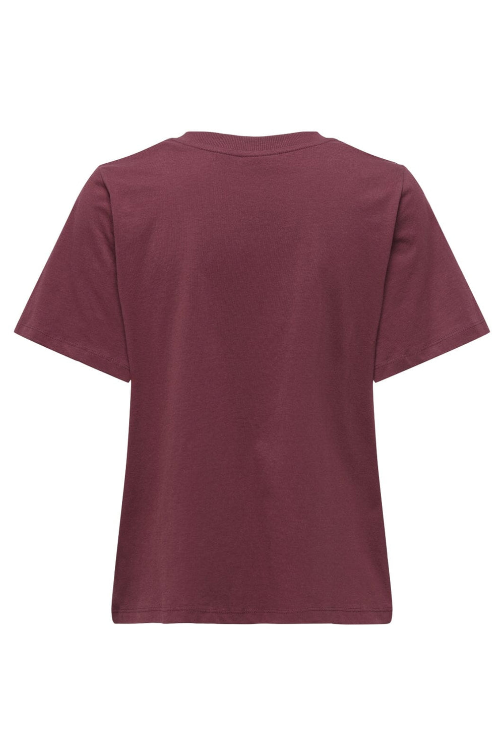 JDY - Jdypisa S/S Print Top - 4949653 Cabernet Gold Heart