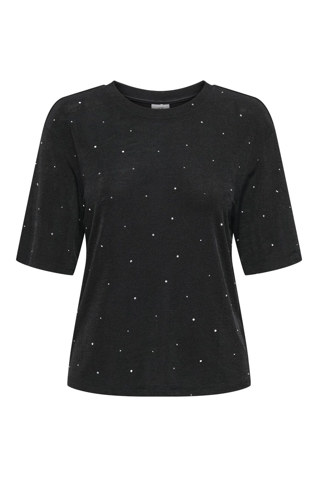 JDY - Jdyprime S/S Studs Top - 4840324 Black Stones