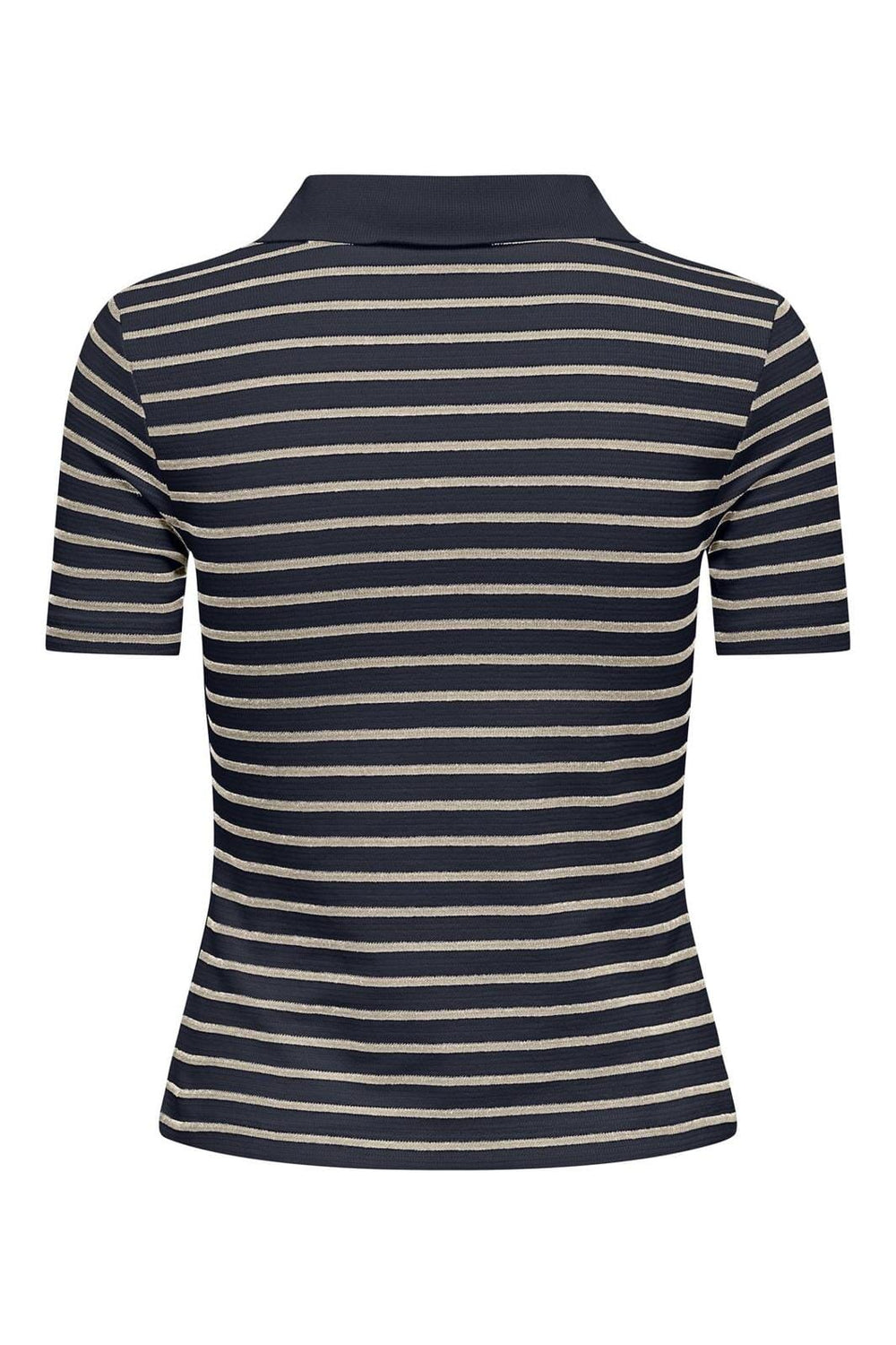 JDY - Jdyroma S/S Polo Top Dia - 4865434 Sky Captain Tapioca