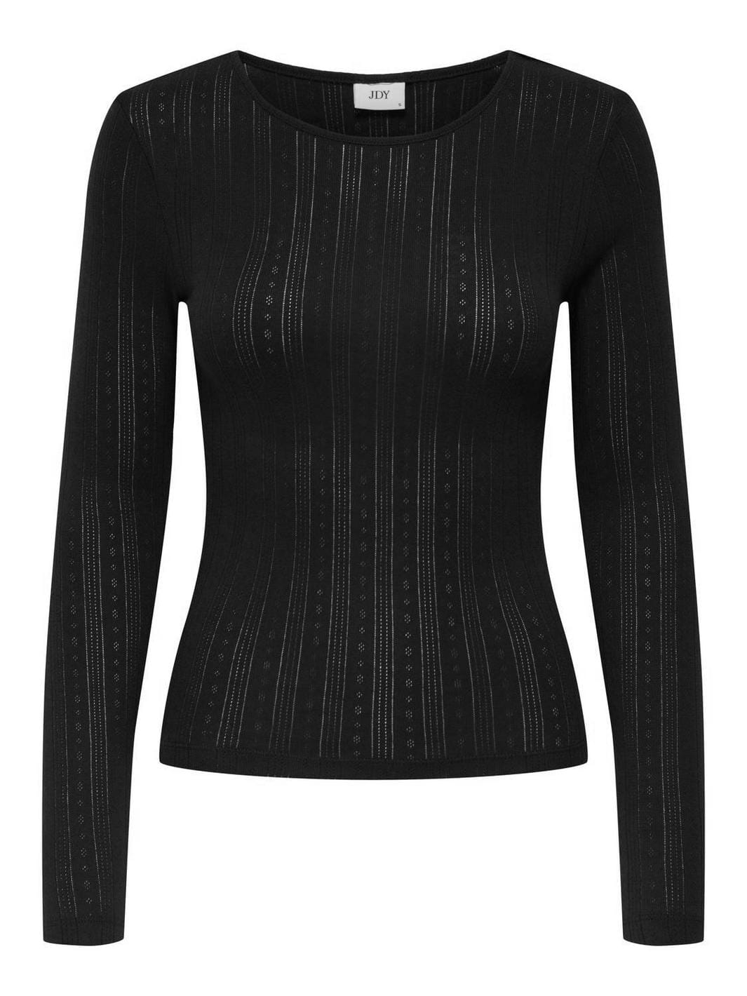 JDY - Jdysalsa Mia Life L/S O Neck Top Dia - 4903551 Black