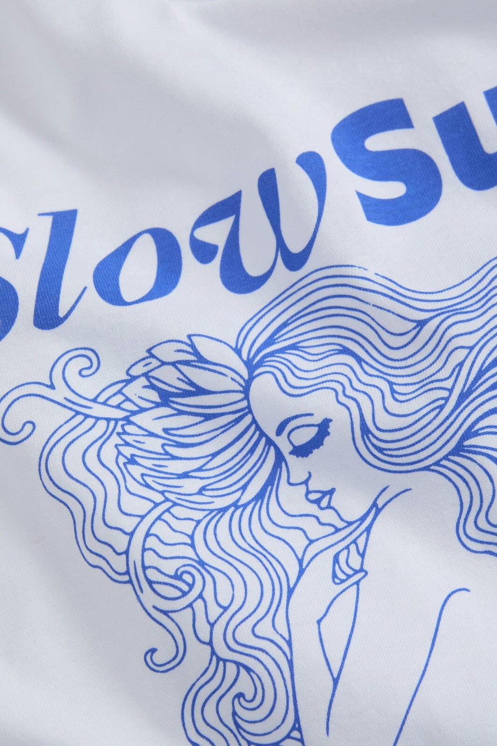 Jjxx - Jxastrid Sl Boxy Print Tee - 4798971 Bright White Slow Sunday T-shirts