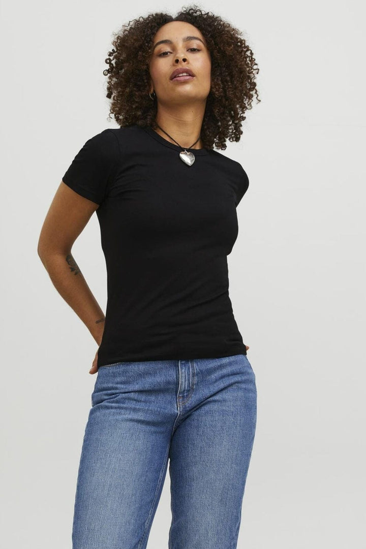 Jjxx - Jxgigi Str Ss Tee Sn - 4389305 Black T-shirts