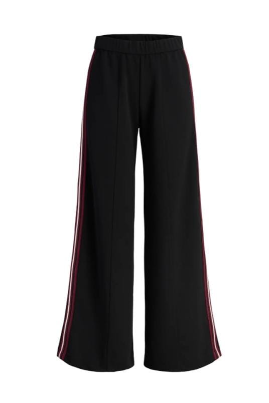 Jjxx - Jxida Nancy Wide Detail Pant - 5039058 Black Tape Bukser