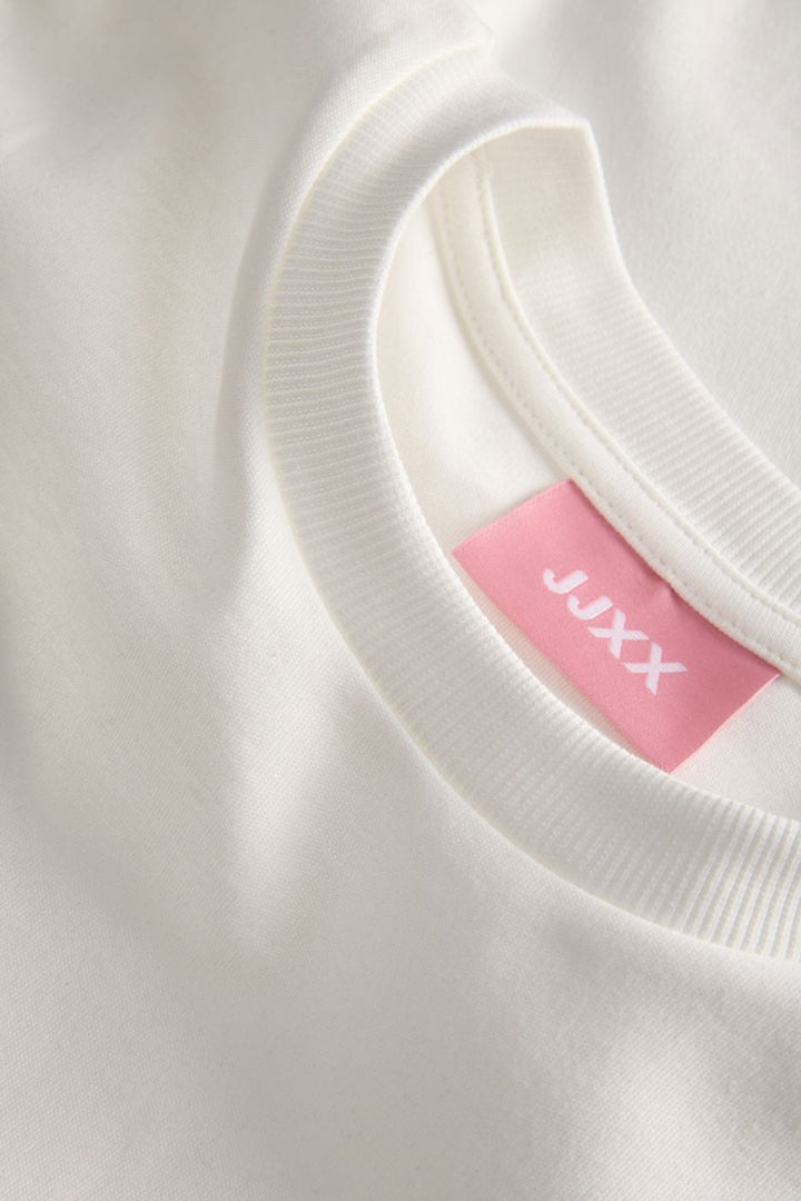 Jjxx - Jxolivia Loose Print Ss Tee - 4922645 Cloud Dancer Dogs