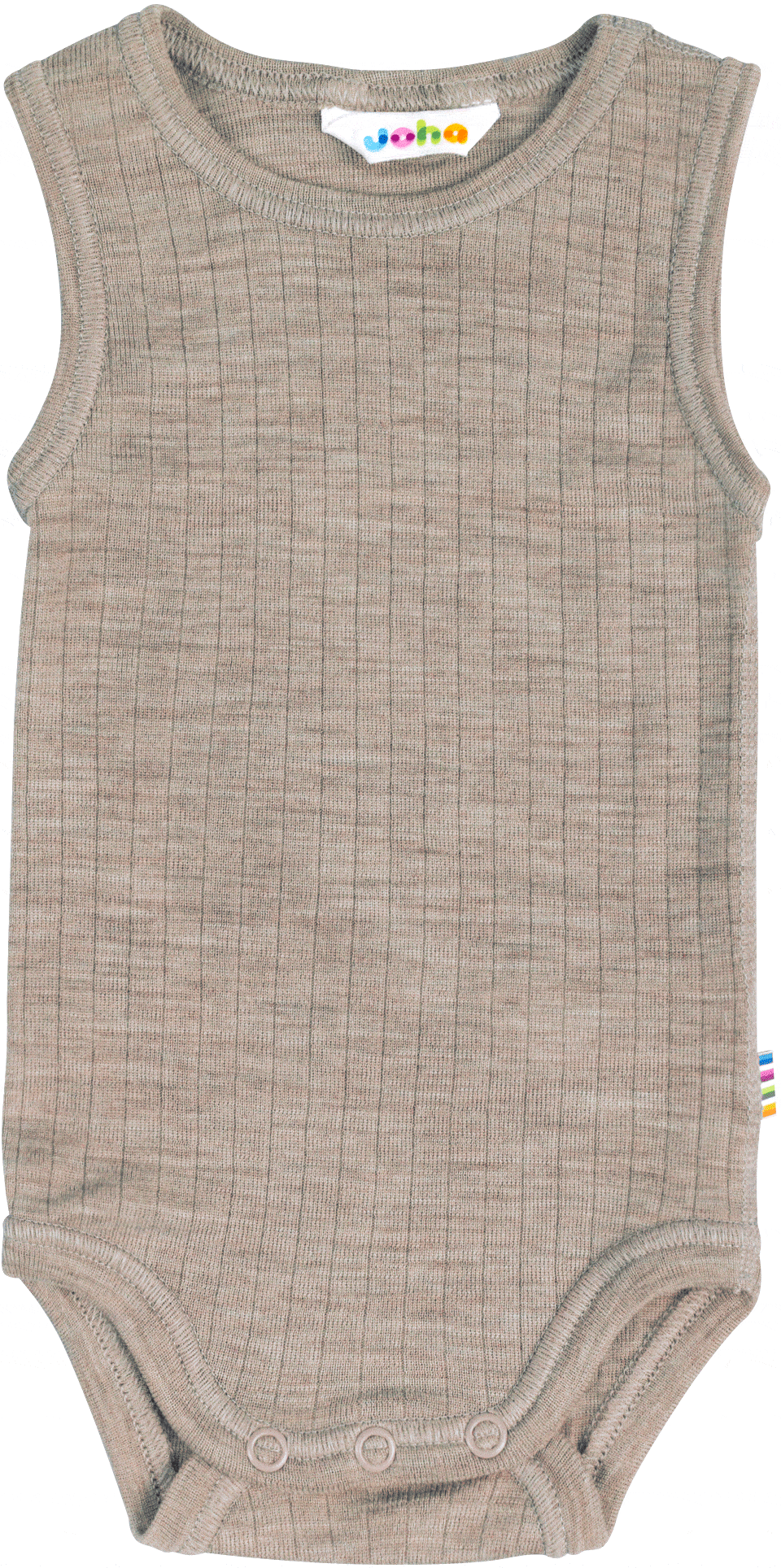 Joha - Body without sleeves - Sesam Melange - Uld