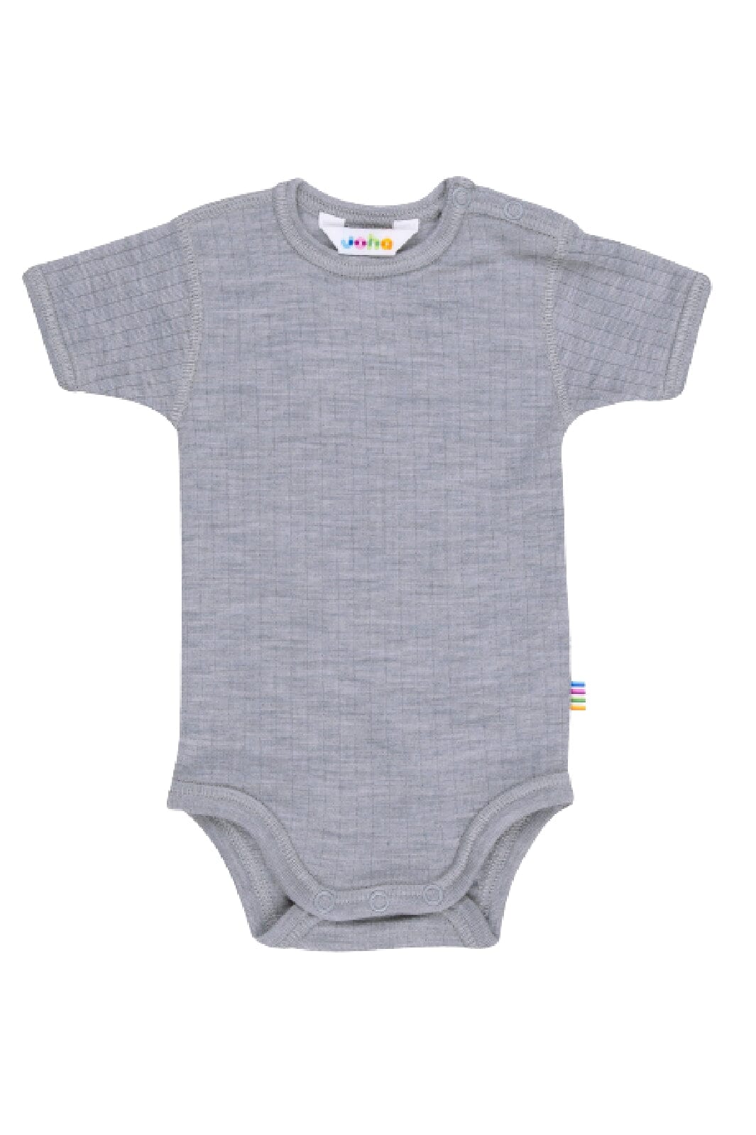 Joha - Body w/short sleeves - Light Grey Melange