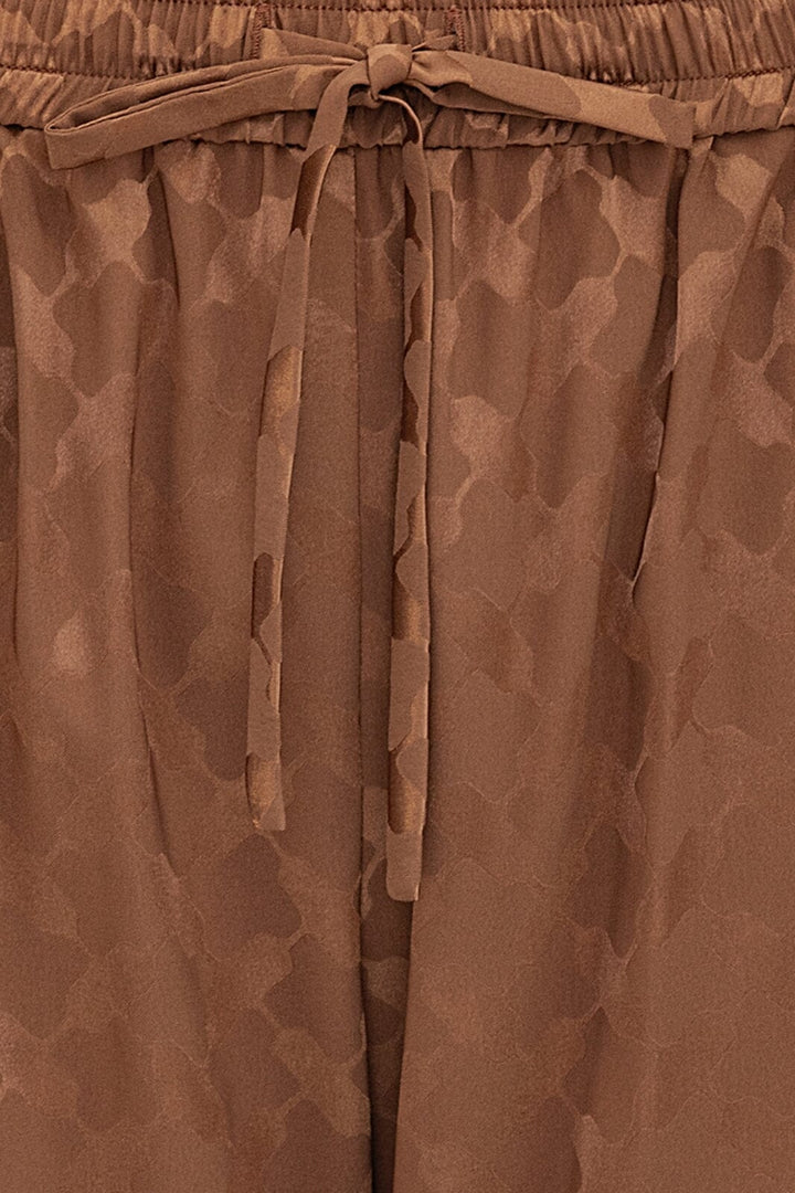 Karmamia - Cora Pants - Camel Keffiyeh Jacquard