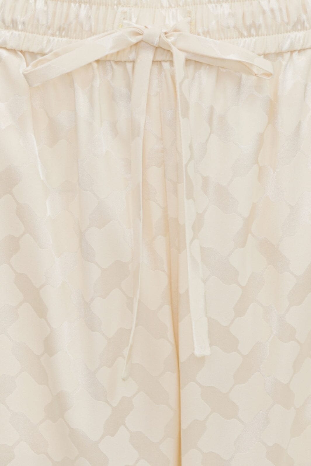 Karmamia - Cora Pants - Ivory Keffiyeh Jacquard