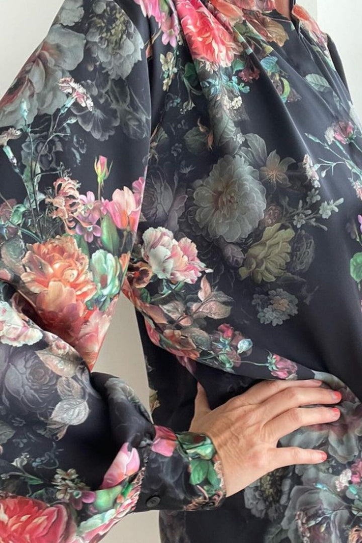 Karmamia - Cornelia Shirt - Daisy Noir Tea Rose Skjorter