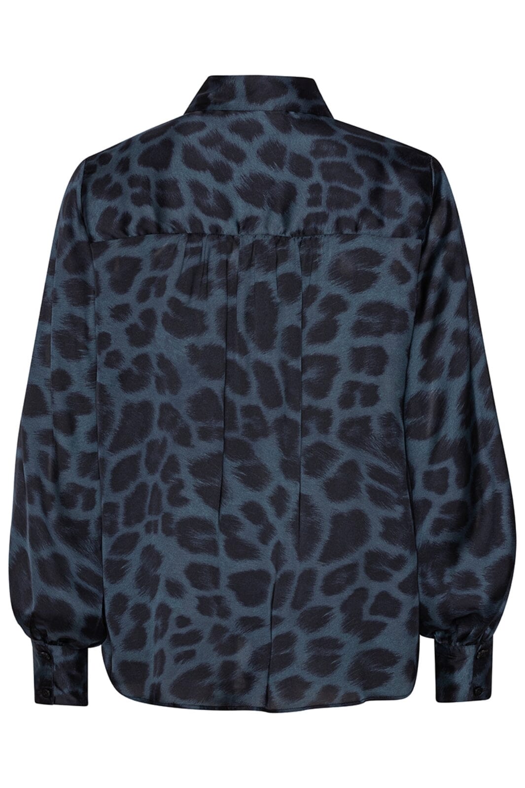Karmamia - Elle Shirt - Navy Flower Leopard
