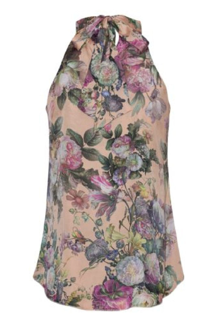 Karmamia - Eloise Top - Peach Eden