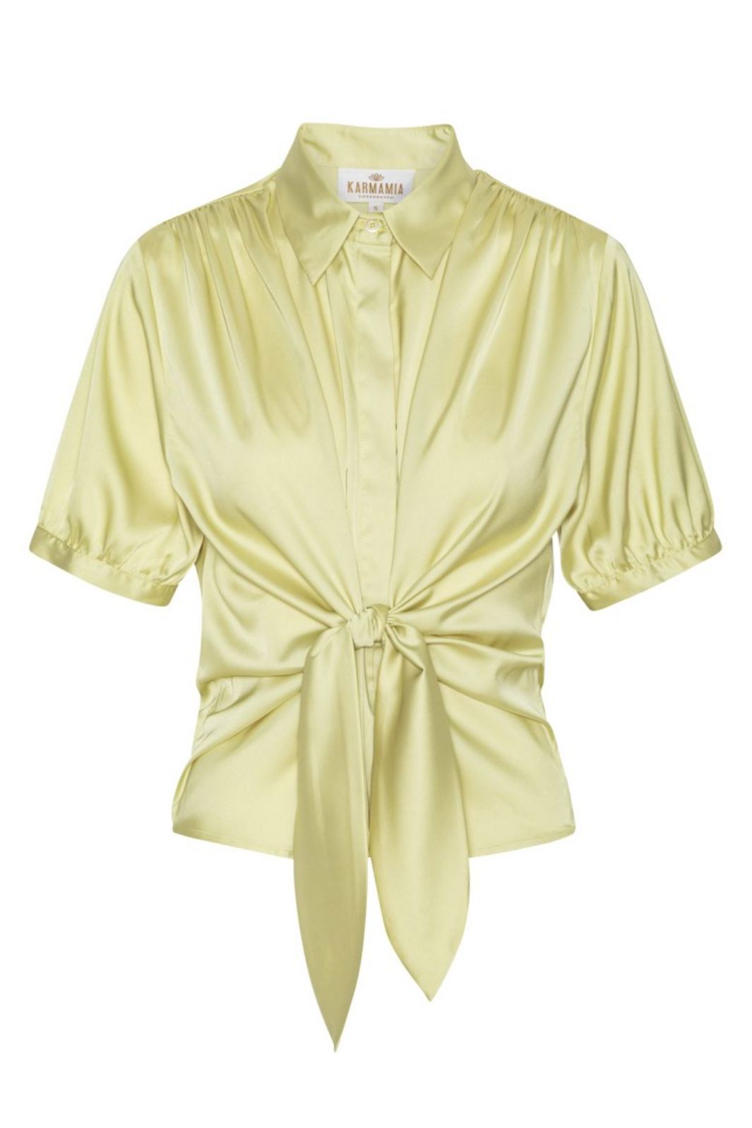 Karmamia - Lee Shirt (Short) 2200 - Lemongrass Skjorter