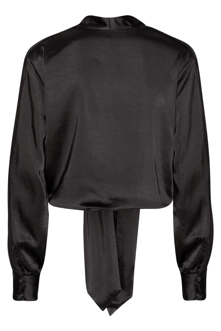 Karmamia - Wrap Jacket - Black Rich Satin
