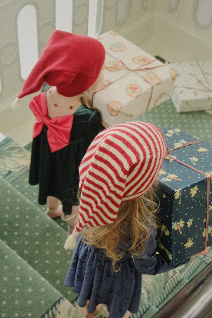 Konges Sløjd - Christmas Knit Hat Ks104259 - Christmas Red Huer