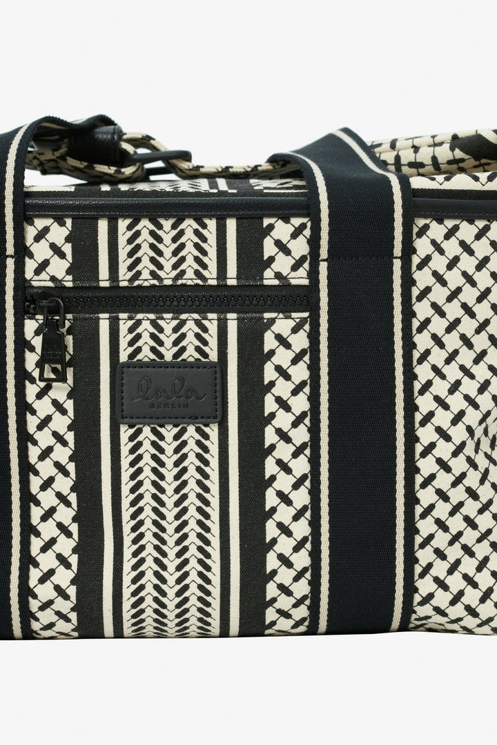 Lala Berlin - Big Bag Muriel 2.0 - heritage stripe black
