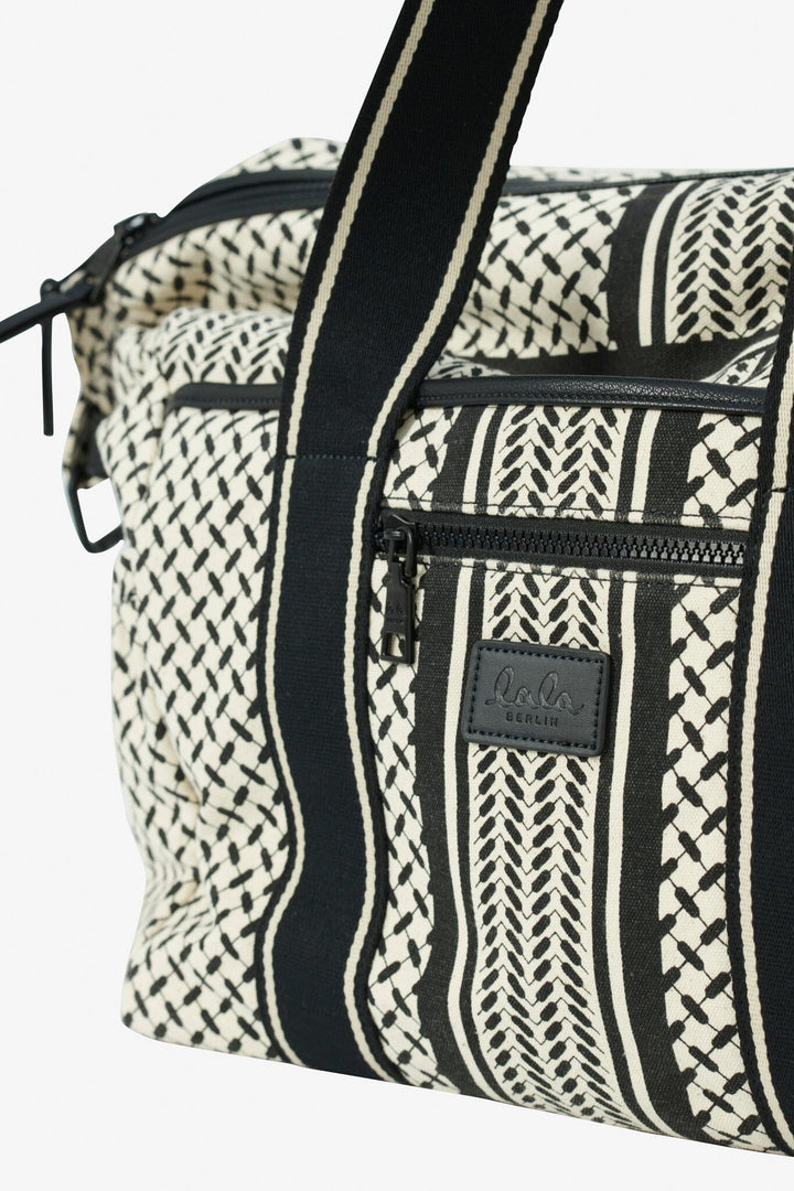 Lala Berlin - Big Bag Muriel 2.0 - heritage stripe black